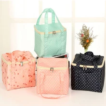 Lunch Bag Insulated Cooler Picnic Carry Case Thermal Portable Box Bento Pouch Lunch Dinner Container School Food Storage Bag