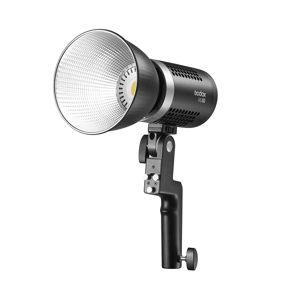 US $320.00 Godox ML60 60W LED Light Silent Mode Portable Brightness Adjustment Support LiIon With AC Power Supply Outdoor LED Light
