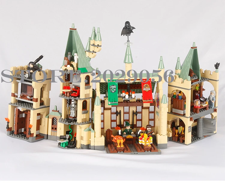 16030 сериалы Potter Magic World H gwarts замок 1290 шт. Модели Конструкторы кирпичи совместимые 4842 игрушки