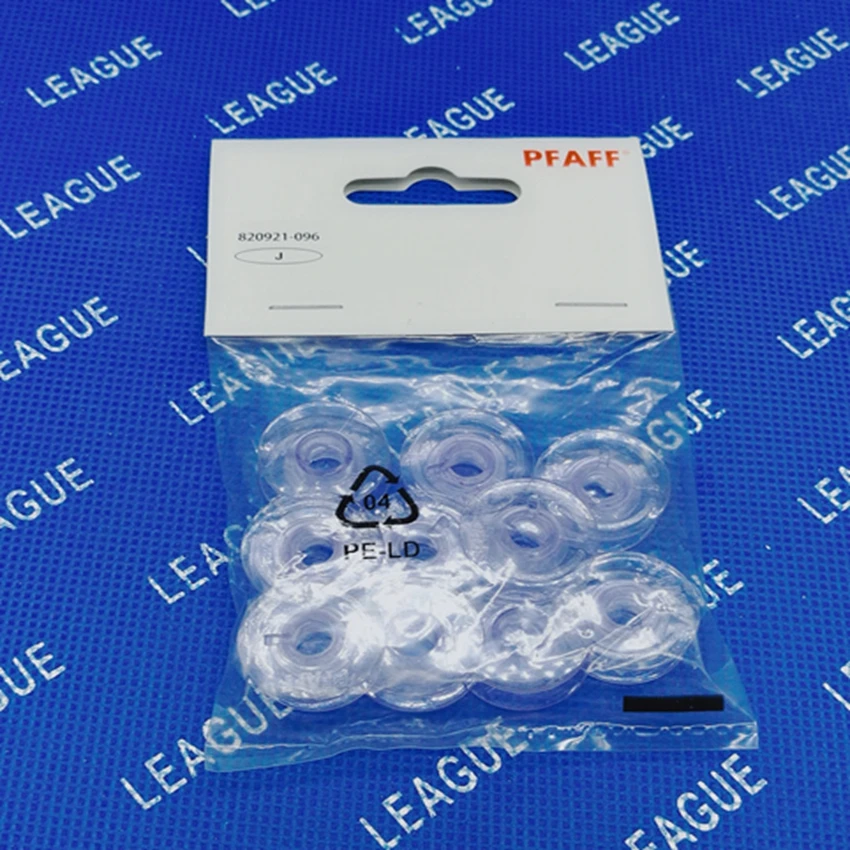

10PCS Plastic Bobbins For Pfaff Expression 2.0, 3.0 & Creative Vision 4.0,5.0 820921-096