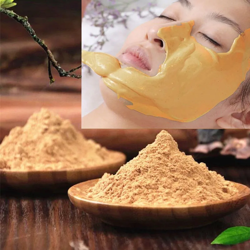 

24K GOLD Active Face Mask Powder Brightening Luxury Spa Anti Aging Wrinkle Treatment Facial Mask