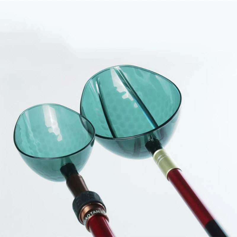 

Newest 1PC Plastic Bait Casting Scoop Carp Adjustable Fish Bait Casting Feeder Food Toss Particle Fishing Tool Bait Lure Thrower