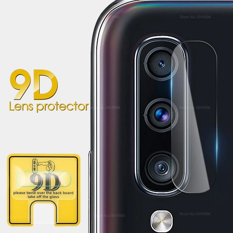 Защитное стекло 9D для камеры Samsung Galaxy A7 A9S A6S A9 A8 A6 Plus 2018 Star Lite | Мобильные телефоны и