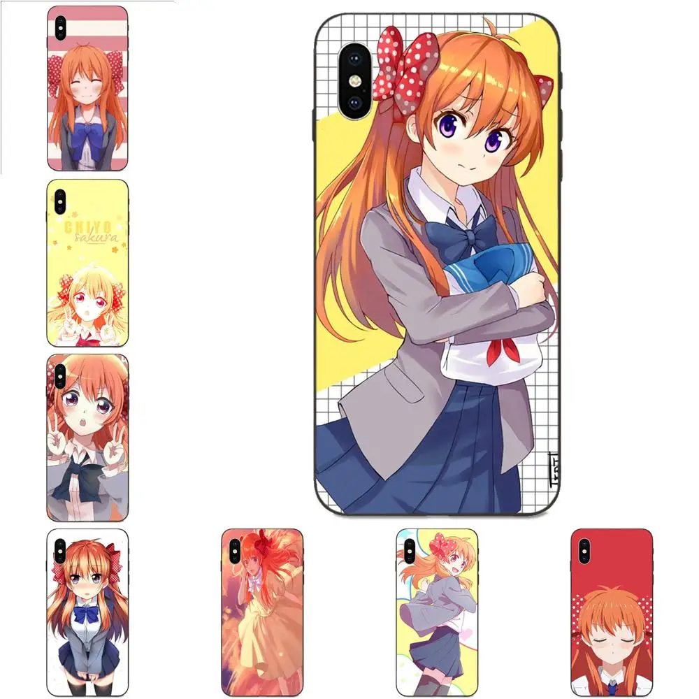 Chiyo Sakura gekan Shoujo Nozaki-kun для Galaxy A8 A9 Star Note 4 8 9 10 S3 S4 S5 S6 S7 S8 S9 S10 Edge Lite Plus Pro G313 | Мобильные