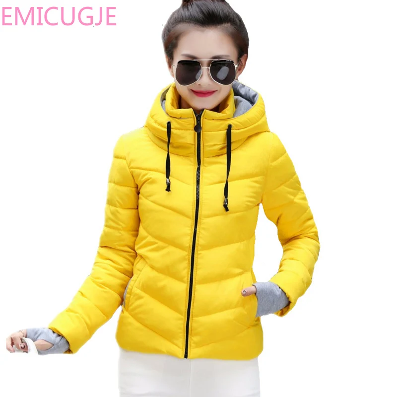 

Jacket Female Padded Parka Women's Overcoat 2019 New Ladies Fashion Coat Winter Jacket Women Outerwear Short Wadded