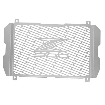 

Motorcycle Radiator Grille Guard Radiator Grille Cover Protector Stainless Steel for Kawasaki Z900 2017(Silver)