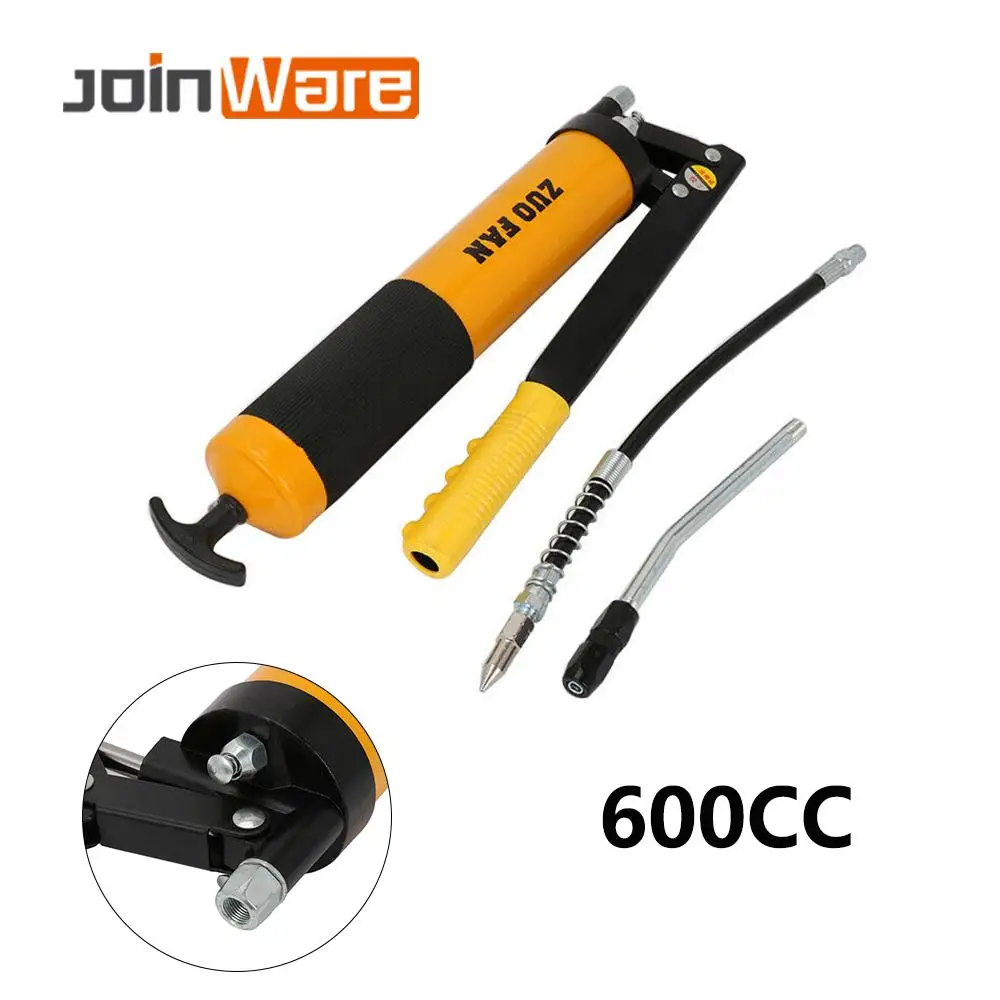 

600CC Grease Gun Pistol Grip Manual Grease Gun for SUV Truck Excavator General Car