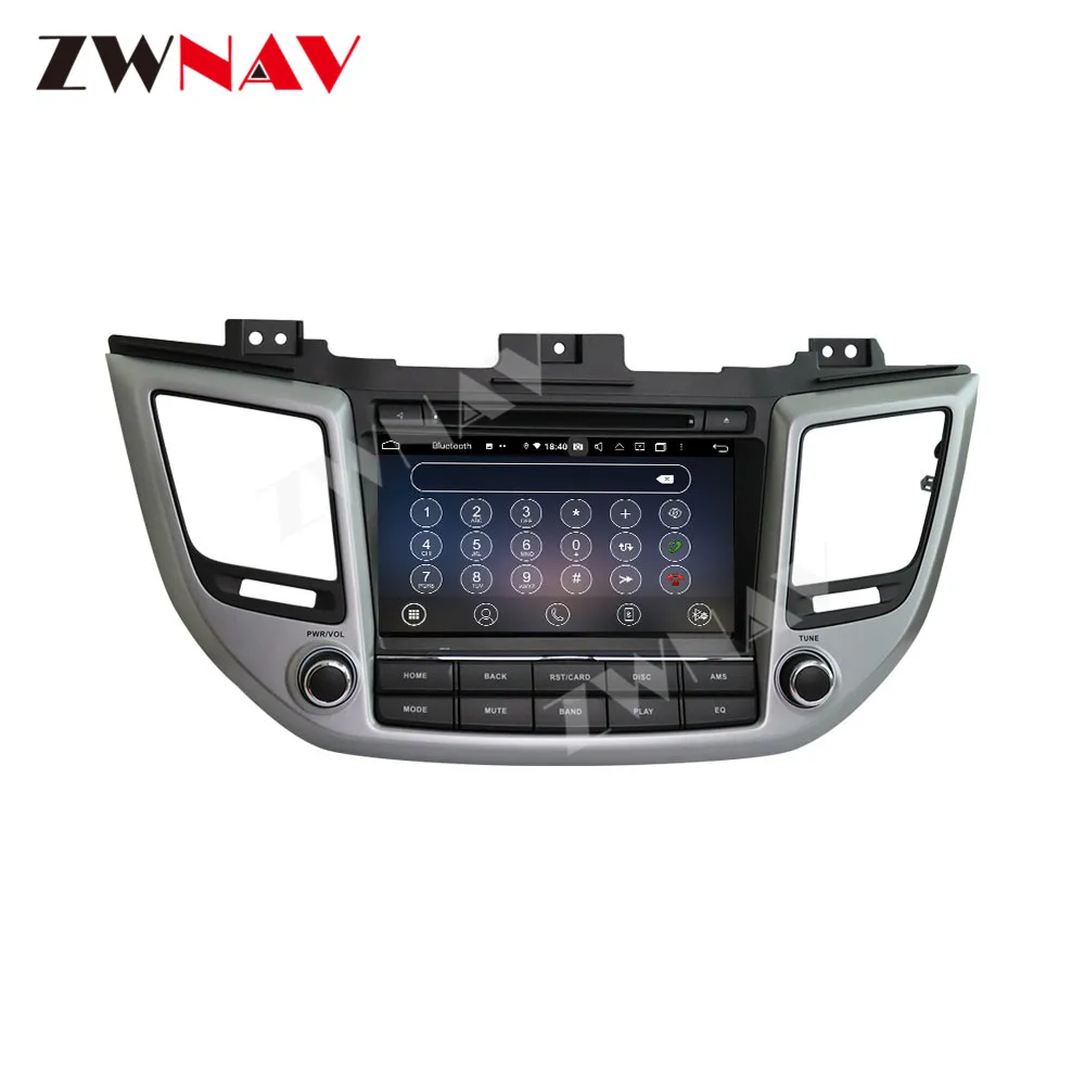 Carplay Android 10.0 screen car Multimedia DVD Player for Hyundai Tucson IX35 2015 BT GPS Navi Auto Radio Audio Stereo Head unit