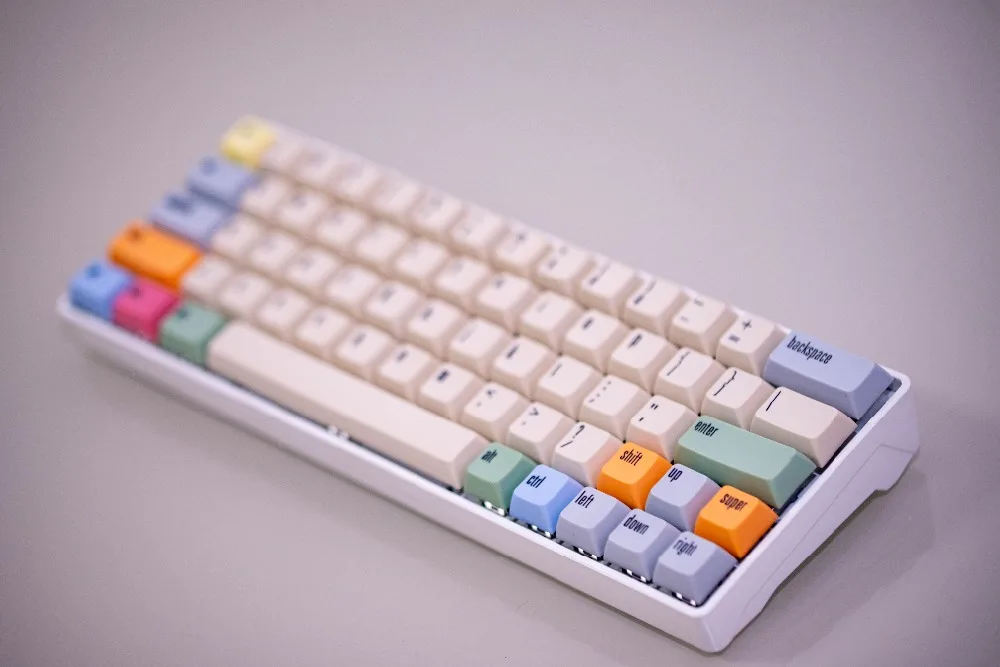 PBT SA Keycaps XDAS высоко сублимационный холст большой полный набор ключей 108