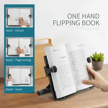 

Portable Book Stand Holder Book-rest Multi functional Bookends For Reading Adjustable Support Book Book Accessories Stand J8N3