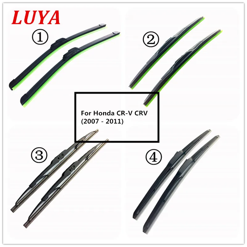 LUYA Four kinds of Wiper Blade Car windshield wiper For Honda CR V CRV