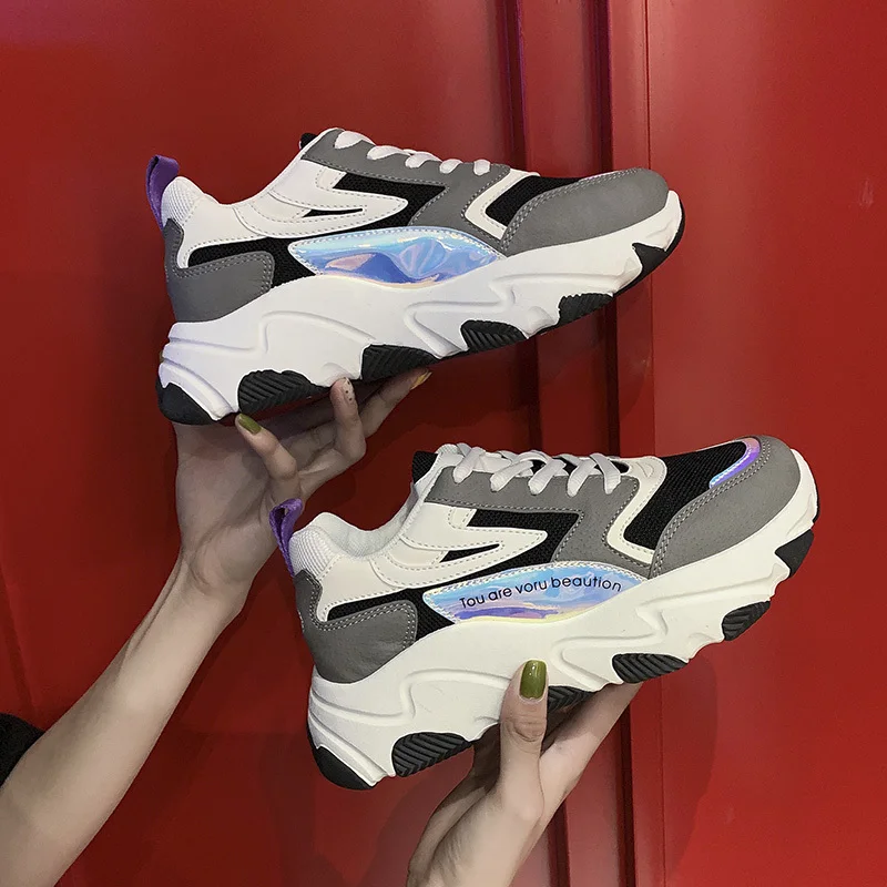 

Women Fashion Running Shoes Comfortable Mesh Breathable Non-Slipper Sneakers Light Weight Outdoor Travel Walking Sports Shoes
