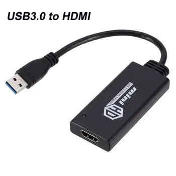 

Mini HD 1080P USB 3.0 to HDMI Video Cable Converter Adapter for Window 7/8