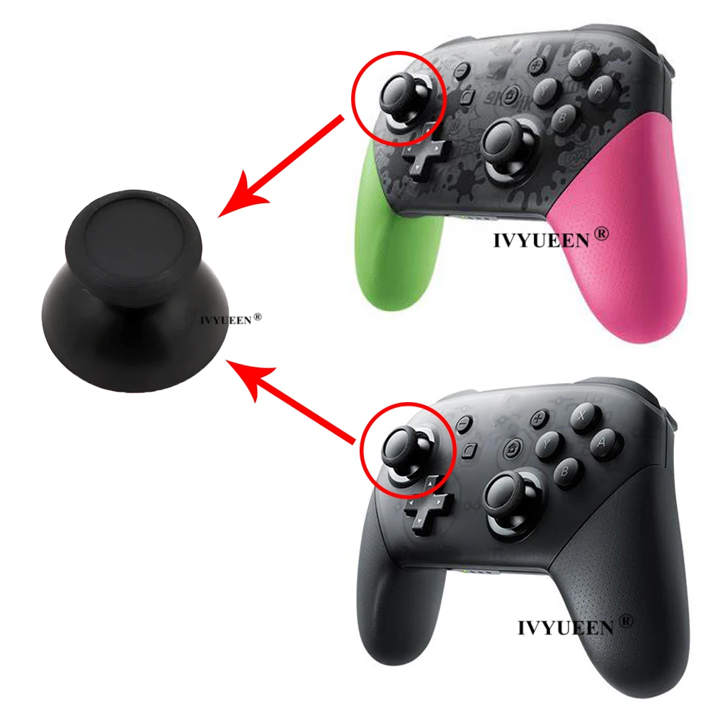 for Nintend switch Pro controller analog thumb stick grip joystick cap 07