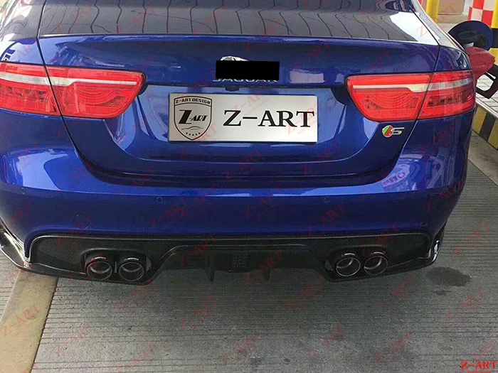 Z-ART Комплект кузова из углеродного волокна для Jaguar XE- Настоящее углеродное волокно aerokit для Jaguar XE углеродное волокно аэродинамический Комплект кузова