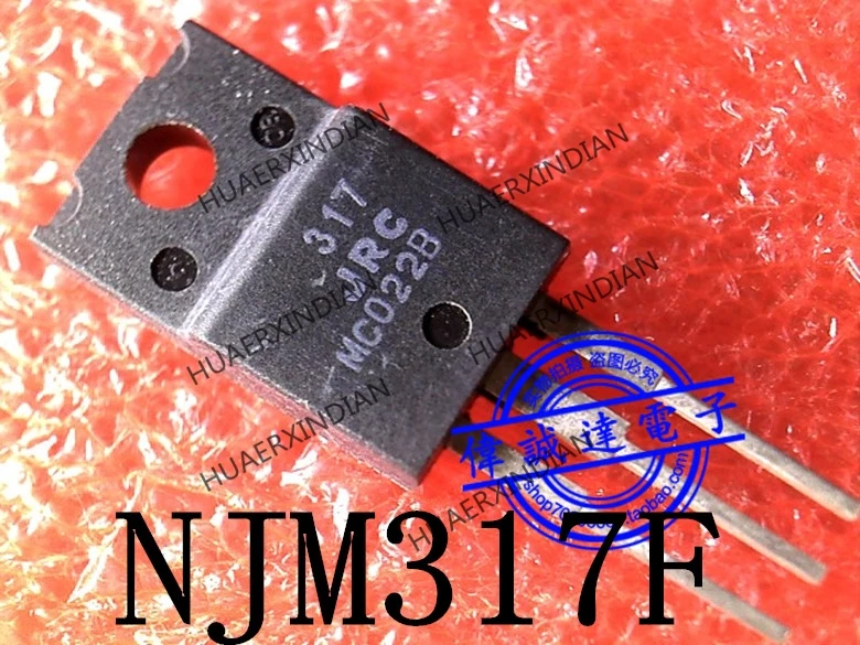 1 шт. новый оригинальный NJM317F NJM317 317JRC JRC317 TO-220F в наличии реальное изображение |