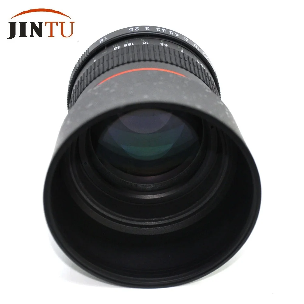 JINTU 85mm f/1.8 Portrait Manual Focus Telephoto Lens for Nikon D7200 D7100 D7500 D5600 D5500 D5300 D5200 D5100 D3400 D3300 D850