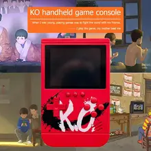 KO игровой автомат Мощность банка 320 вида игры 3 дюймов Экран 300 в 1 видео игры коробка Мощность Встроенный 10000 мА/ч, Батарея