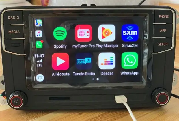 AIDUAUTO NONAME RCD360 187B Carplay MIB радиоприемник для PQ VW Golf 5 6 Jetta MK5 MK6 CC Tiguan Passat B6 B7 CC Polo 6R Touran
