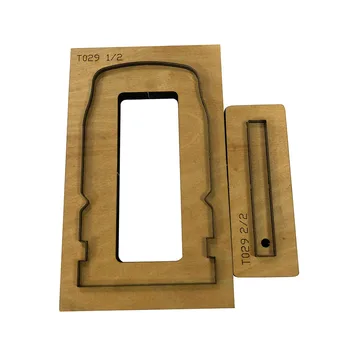 

DIY Card Bag Shaped Wooden Template Leather Cutting Die Leather Craft Knife Punching Cane Cutting Mould