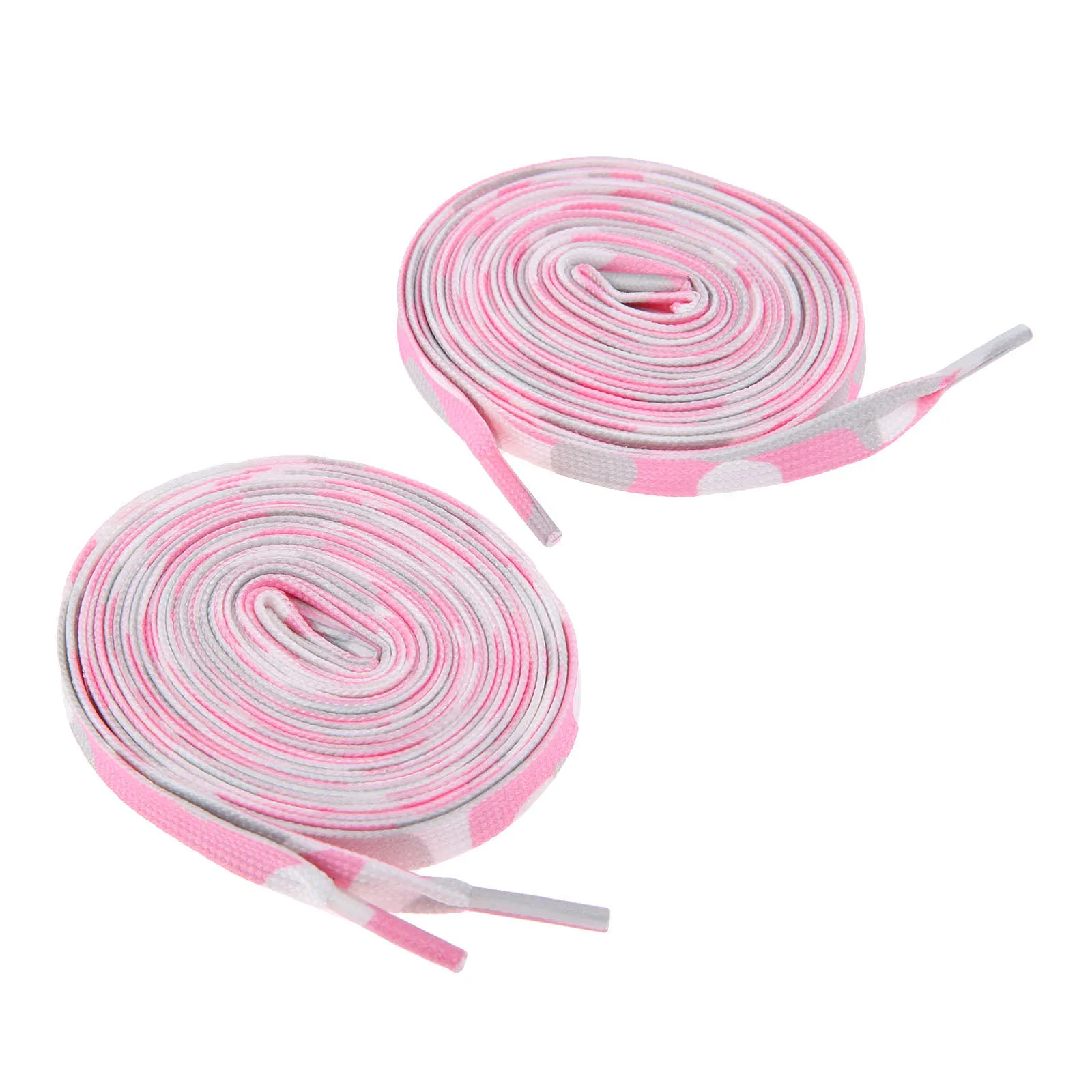 2 Pairs Skating Shoe Laces For Skateboard/ Roller Skates/ Sneakers Shoes Lace Shoelace Strings Skate Accessories 180cm Length