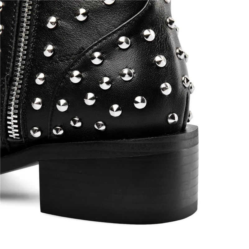 FEDONAS/качественные женские ботильоны из коровьей замши; классическая Базовая офисная обувь; женские зимние теплые полусапожки на высоком каблуке и платформе