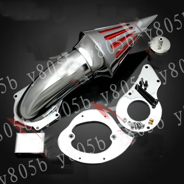 Chrome Motorcycle Spike Intake Air Cleaner Kits For Honda Shadow