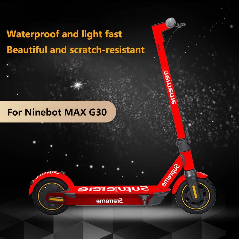 Adesivo Effetto Carbonio Per Display Segway Ninebot MAX G3 D E G3 - M2medien
