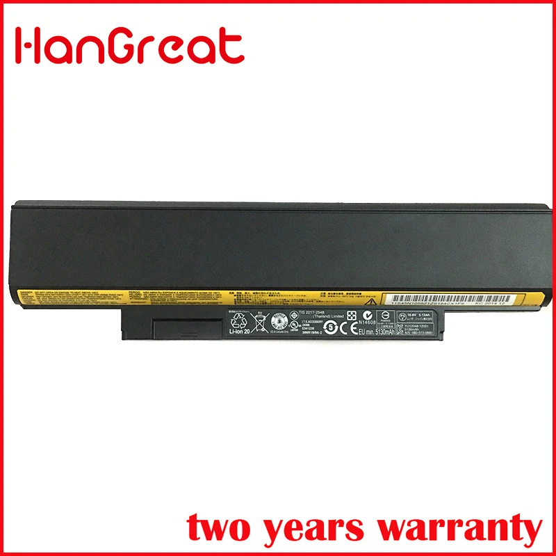 HanGreat X121E X130E Новая батарея для Lenovo ThinkPad E120 E125 E130 E135 E145 E320 E325 E330 E335 L330 45N1058 45N1059 |