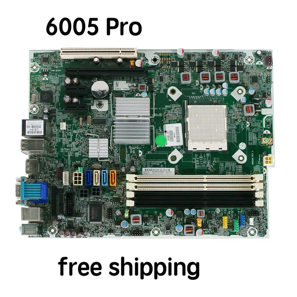 Материнская плата 531966 001 для HP Compaq 6005 Pro MT материнская 503335 100% тестирование Полная