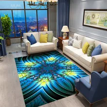 Марокканский Стиль Цветные коврики с узором для гостиной, декор для спальни, ковер для детской комнаты, игровая зона, коврики для дома, 3D Рисунок, напольный ковер