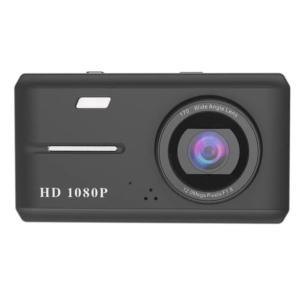 4,5 дюймов сенсорный экран двухканальный рекордер вождения 1080P Передняя и задняя двойная запись Автомобильный рекордер Вождение автомобиля Dvr