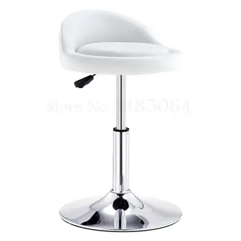 

Bar Stool Modern Minimalist Bar Chair Lift Swivel Back Chair Home High Stool Bar Manicure Round Stool