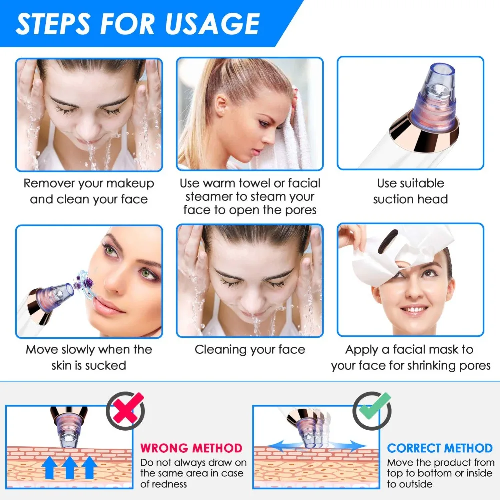 Blackhead Remover Pore Vacuum 7
