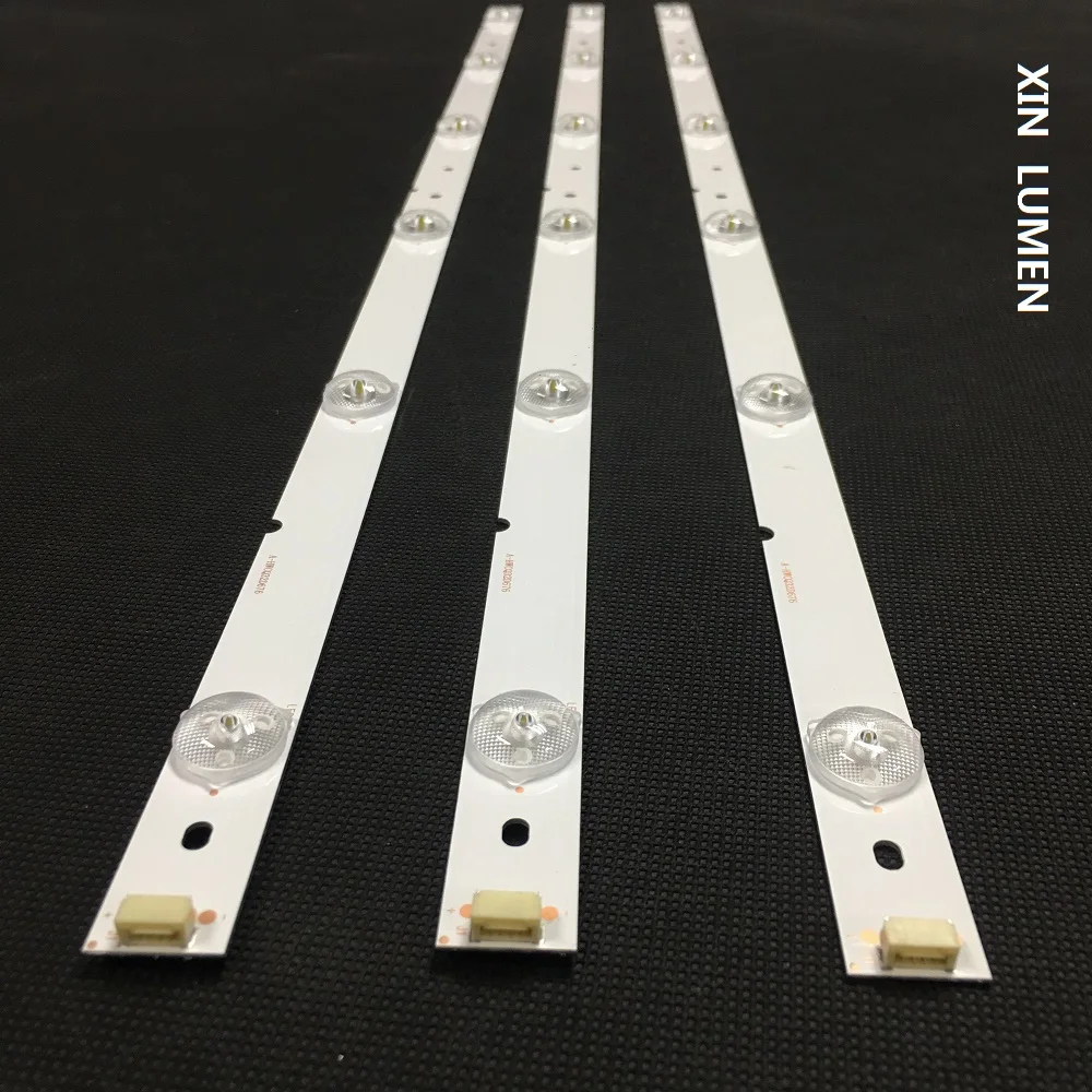 XIN LUMEN Sharp 32" TV LED backlight strips 6 lamps E334460 94V 0DDS105 M6A0 10831748