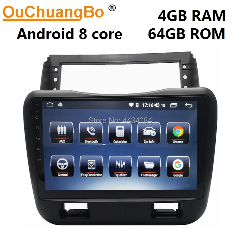 Ouchuangbo 10,1 дюймовый сенсорный экран Авто gps радио для JAC уточнить MPV поддержка DSP carplay 8 core 4 Гб+ 64 ГБ android 9,0 OS
