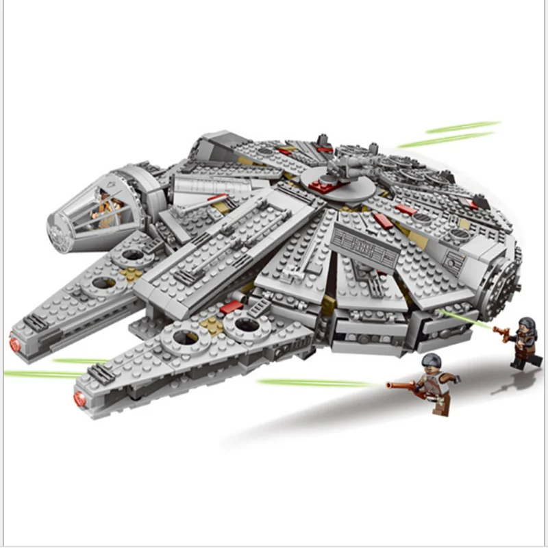 

Compatible Legoinglys Star Wars Fighter Block Set Spaceship Model Starwars Building Brick Toy for Kids with Manual No Box