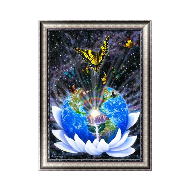 

The Earth DIY 5D Diamond Embroidery Painting Rhinestone Cross Stitch Decor Gift