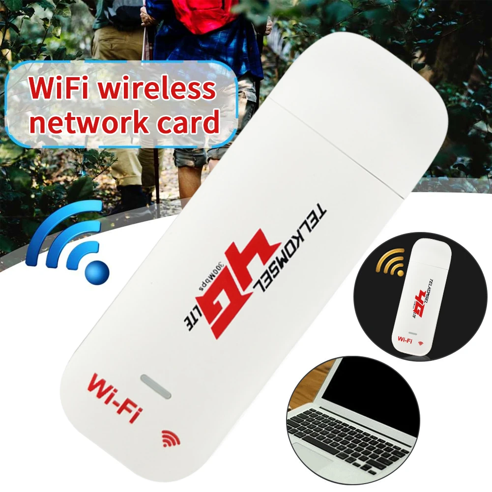 100Mbps Network Cards USB Wifi B1 B3 Wireless Modem Adapter 4G LTE Plug And Play Router Universal SIM Wi Fi Hotspot #920 usb 5g modem 3G Modems