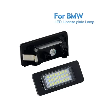 

2Pcs Car Accessories Canbus No Error LED Interior Light For 5 Series E39 E60 E60N E61 Rear License Plate Lamp 12V White 6000K