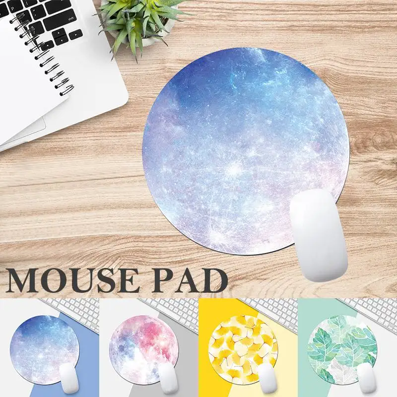 

VicTsing Gaming Mouse Pad Anti Slip Mouse Mat Round Mouse Pad Ergonomic Planet Series Moon Mice Mat For Gamer Hot New