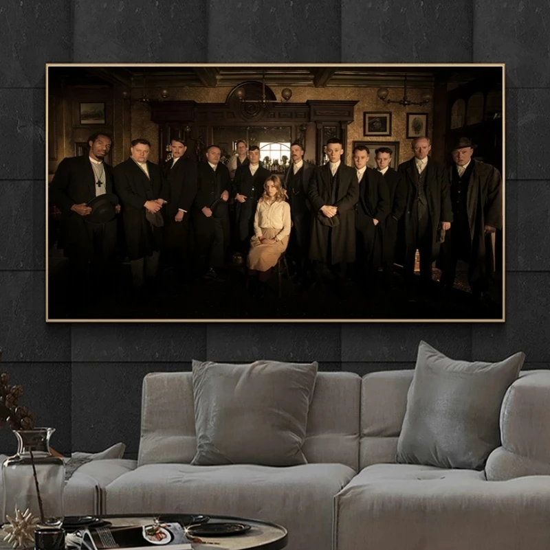 Плакаты и принты Peaky Blinders плакаты настенные картины на холсте художественные для