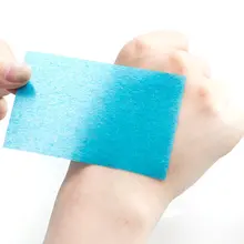 50 листов освежающее масло промокающие листья натуральное белье впитывающая масло бумага синяя пленка для контроля масла лица бумажные косметические инструменты 01