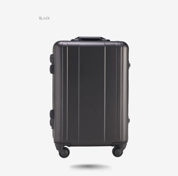 Все алюминиевые багажные Hardside прокатки чемодан на колесиках для багажа 2" носить на багаже