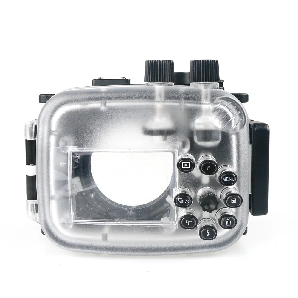 130 футов/40 м водонепроницаемый корпус для Nikon 1 J5 1J5 10-30 мм Сумка для объективов чехол для дайвинга