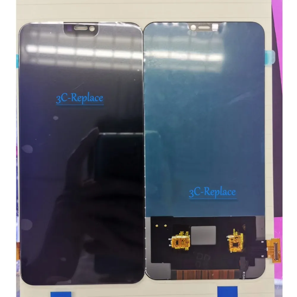 TFT черный 6,28 дюйма для BBK Vivo X21/X21 UD/X21A/X21UD A 1728 1725 ЖК-дисплей сенсорный экран в сборе/с рамкой