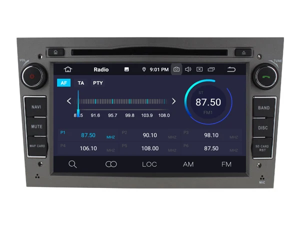 Автомобильная Мультимедийная система с GPS 7 &quotAndroid 10 0 для Opel/Vauxhall/Holden Corsa C 2004-2006 и D