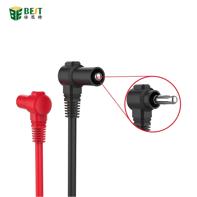2000V 20A Test leads with thin replaceable probe tip and insulated silicone leads for digital multimeter accept banala plug power tool kits Tool Sets