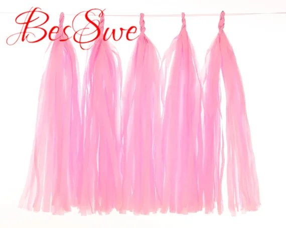 1 bag paper pink 36 дюймов Гигантские Черные латексные шары 18 дюймов Золотая Звезда фольга конфетти для воздушного шара бумажные кисточки Свадебные украшения на день рождения - Цвет: 1 bag paper pink