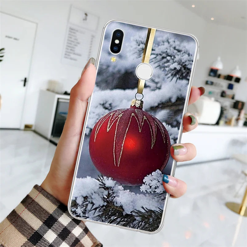 ТПУ чехол с рождественским оленем для huawei P20 P30 P9 P8 P10 Plus mate 10 20 30 Lite Pro Funda для huawei P Smart Z Plus Coque